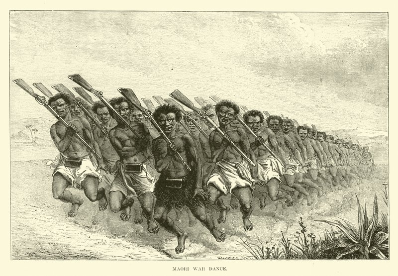 Danza di guerra Maori da English School