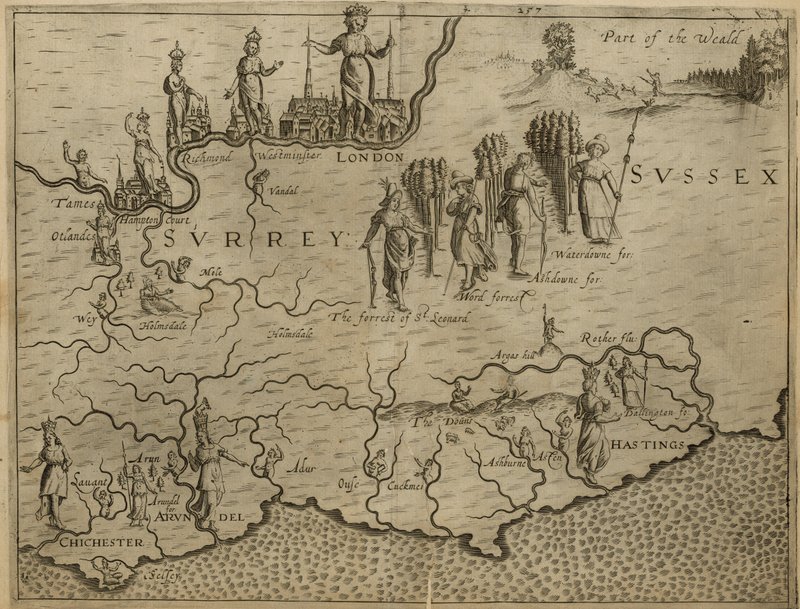 Mappa del sud dell