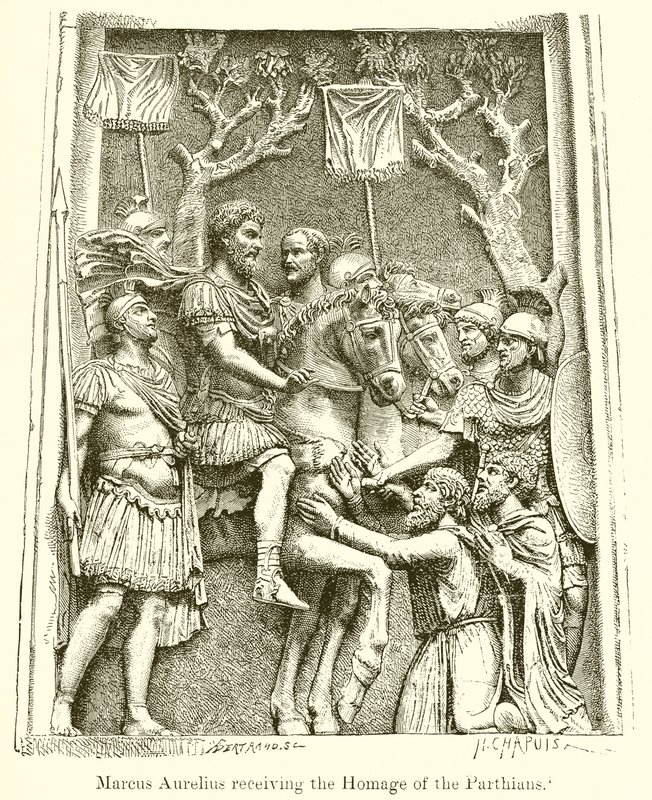 Marco Aurelio riceve l