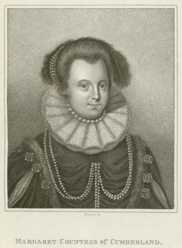 Margaret, Contessa di Cumberland (incisione) da English School