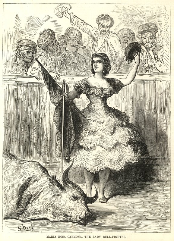 Maria Rosa Carmona, la torera da English School