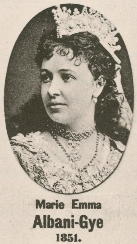 Marie Emma Albani-Gye da English School