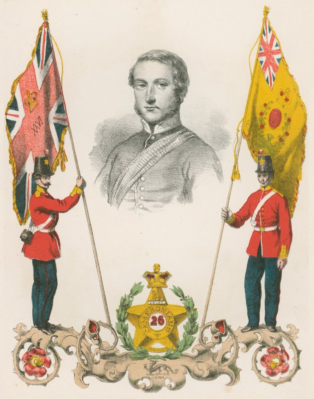 Marchese di Dalhousie, ex colonnello dei 26th Cameronians da English School