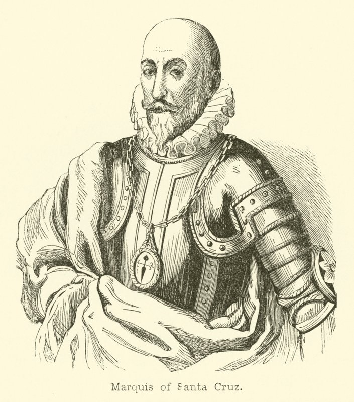 Marchese di Santa Cruz (incisione) da English School