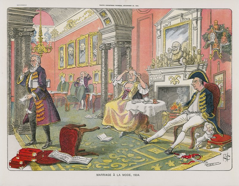 Matrimonio alla moda, 1904 da English School