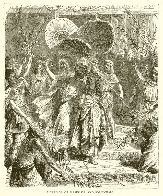 Matrimonio di Massinissa e Sofonisba da English School