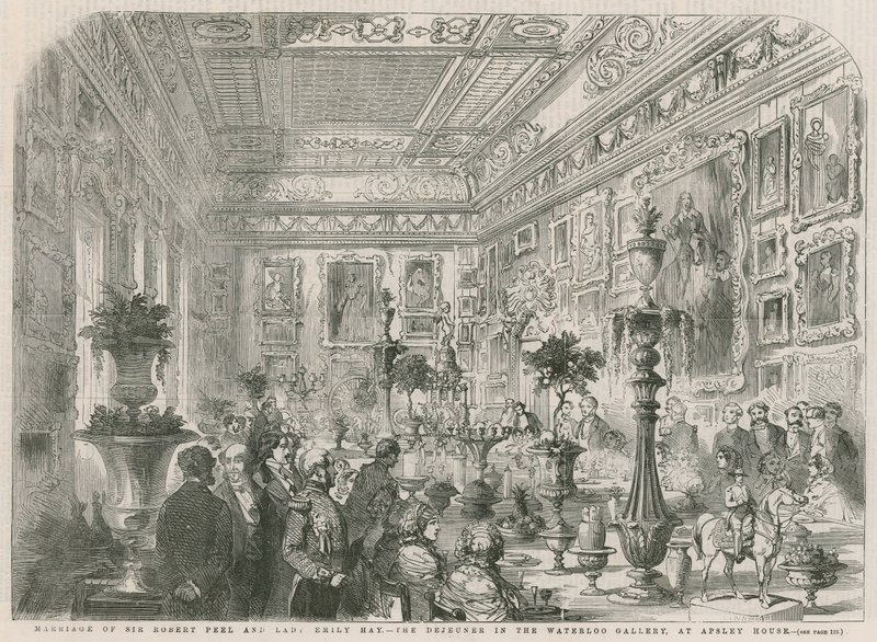 Matrimonio di Sir Robert Peel e Lady Emily Hay da English School