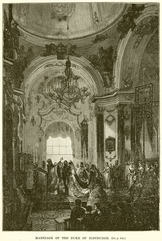 Matrimonio del Duca di Edimburgo da English School