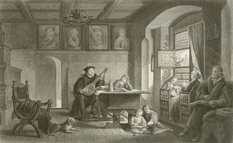 Casa di Martin Lutero a Wittemberg da English School