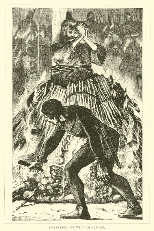 Martirio di William Sautre da English School
