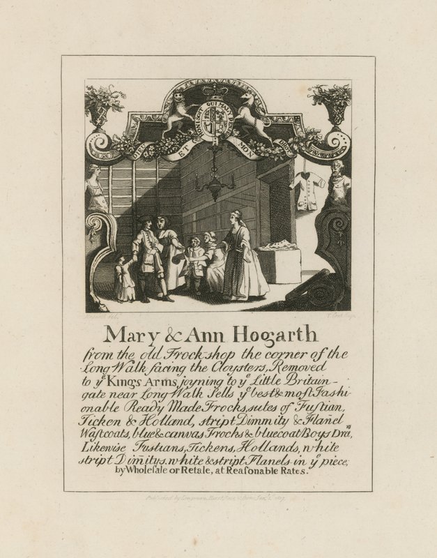 Mary e Ann Hogarth da English School