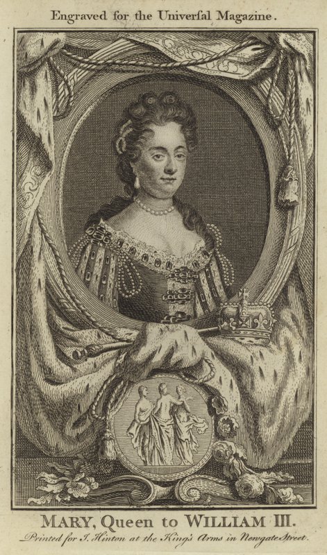 Maria, Regina di Guglielmo III da English School