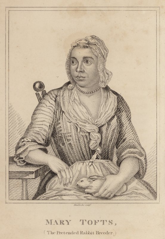Mary Tofts, la presunta allevatrice di conigli da English School