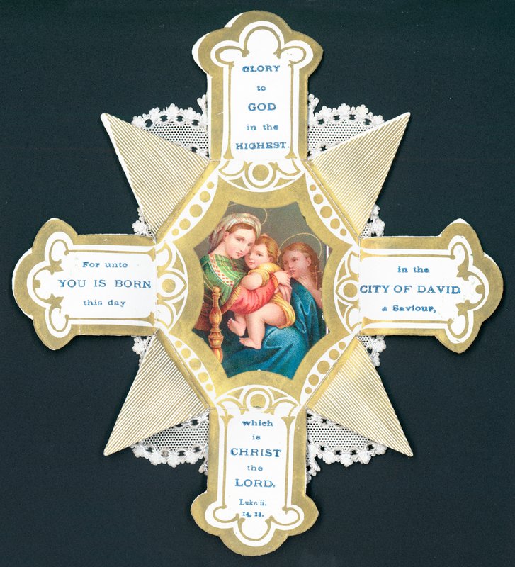 Maria e Gesù Bambino da English School