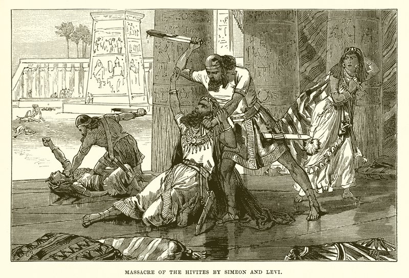 Massacro degli Hiviti da parte di Simeone e Levi da English School
