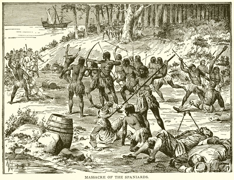 Massacro degli spagnoli da English School