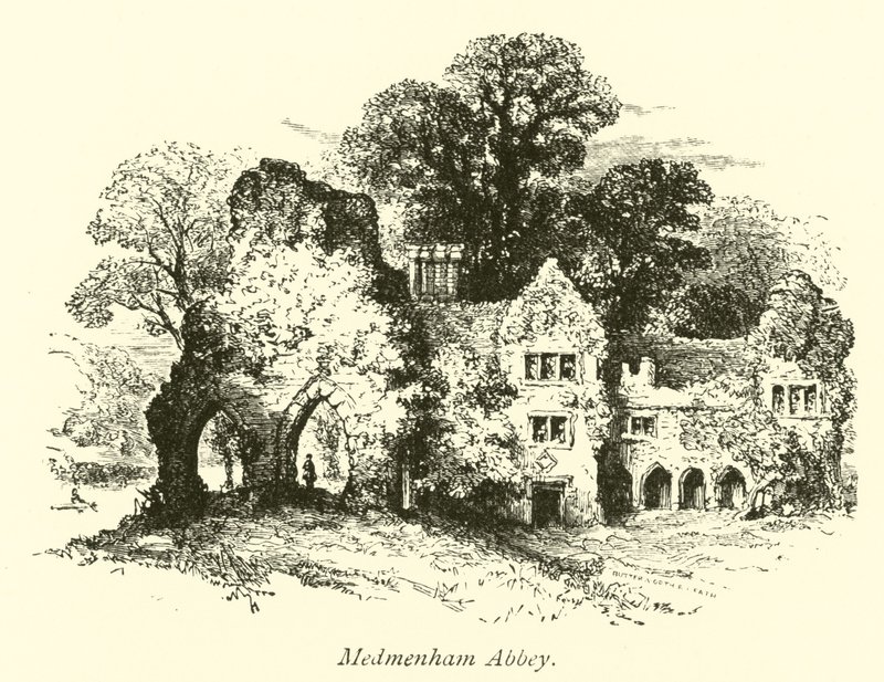 Abbazia di Medmenham da English School