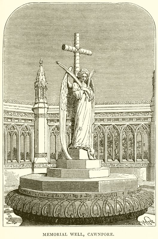 Pozzo commemorativo, Cawnpore da English School