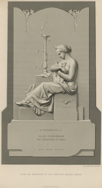 Memoriale in ricordo di Allan Cunningham da English School