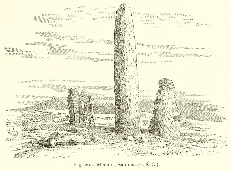 Menhir, Sardegna da English School