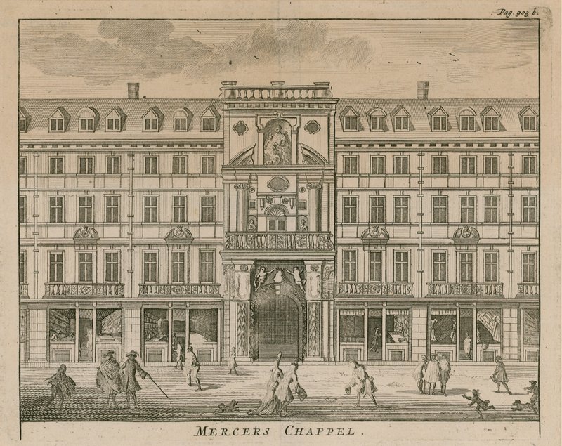Mercers Chapel, Cheapside, Londra da English School