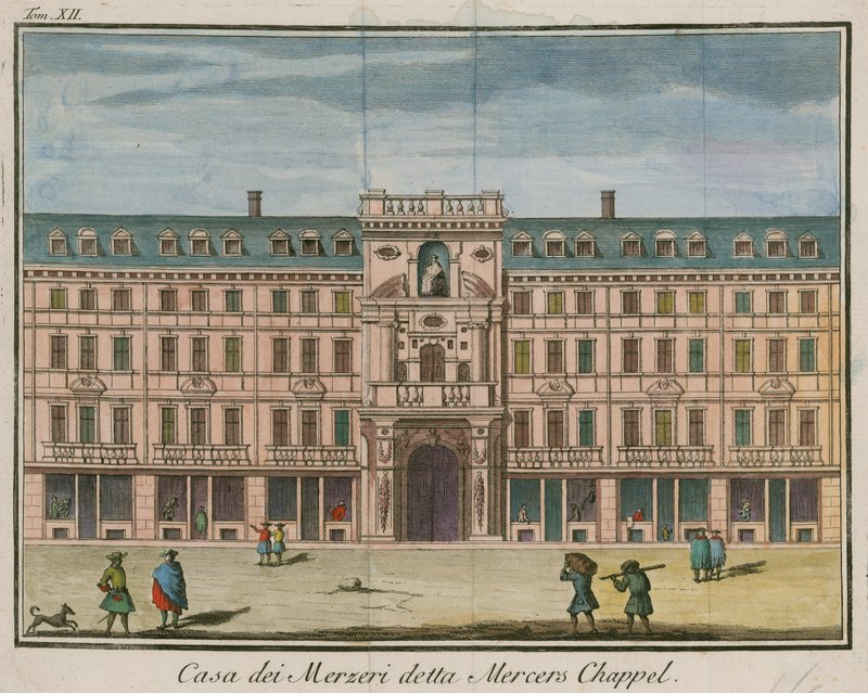 Mercers Chapel, Cheapside, Londra da English School