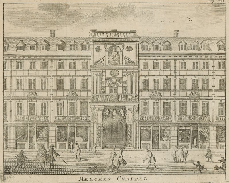 Cappella dei Mercers, Londra da English School