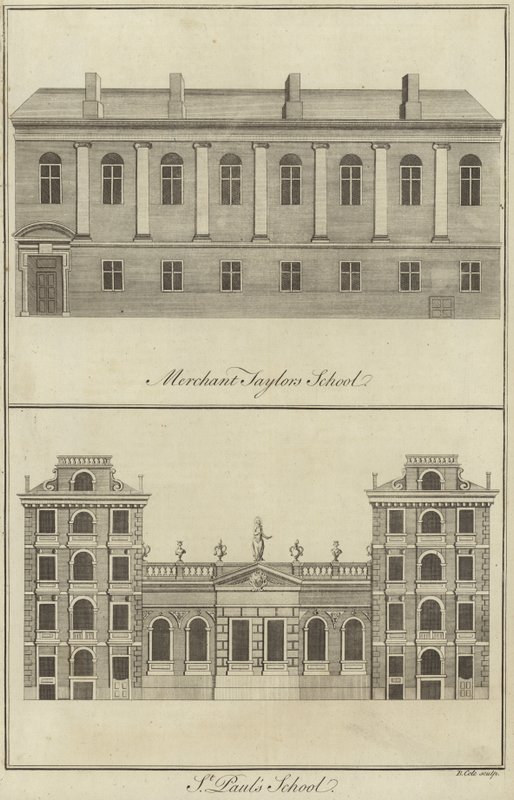Merchant Taylors School e St Pauls School, Londra da English School