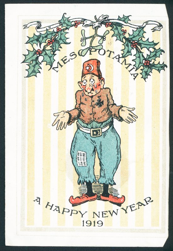 Mesopotamia - Un felice anno nuovo, 1919 da English School