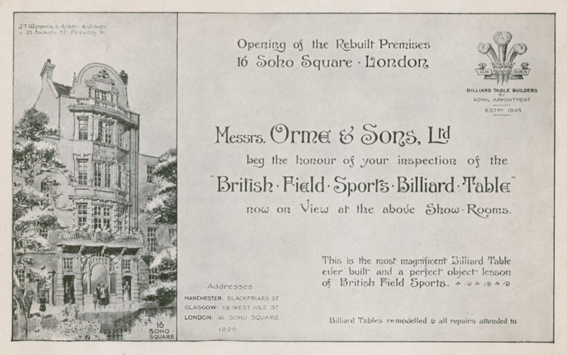 Messrs Orme & Sons da English School