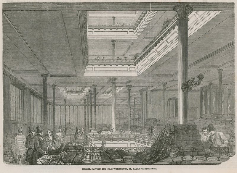 Magazzino di Messrs Pawson and Co da English School
