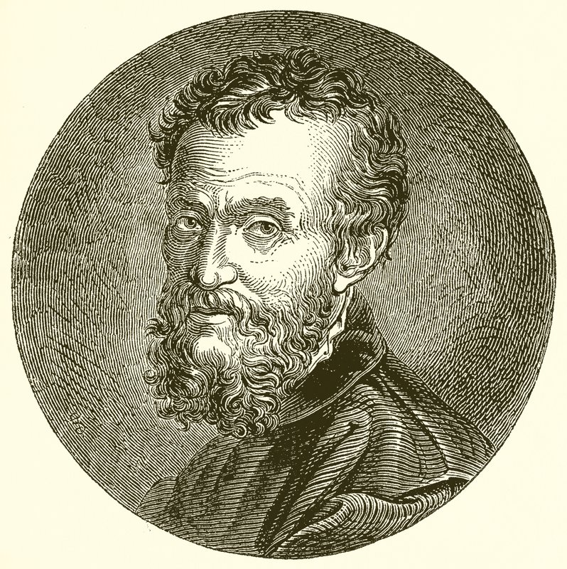 Michelangelo da English School
