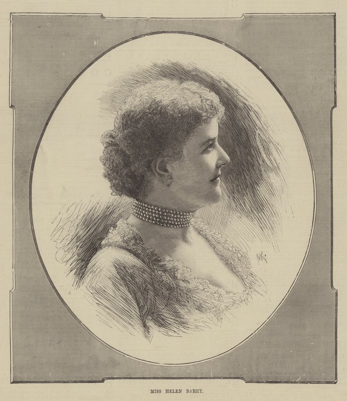 Miss Helen Barry da English School