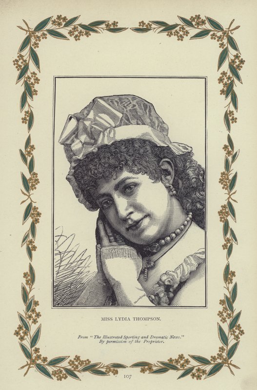 Miss Lydia Thompson da English School