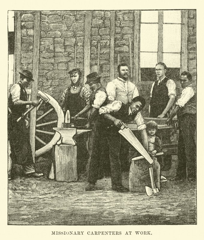 Carpentieri Missionari al Lavoro da English School