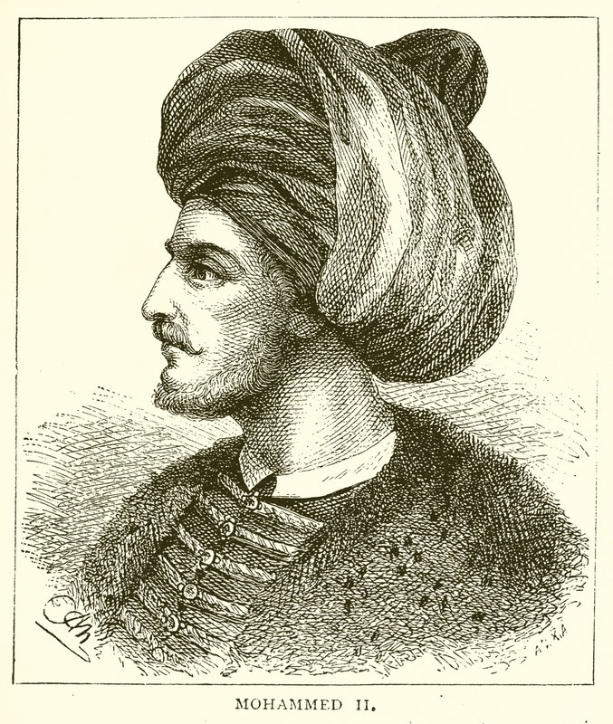 Maometto II da English School