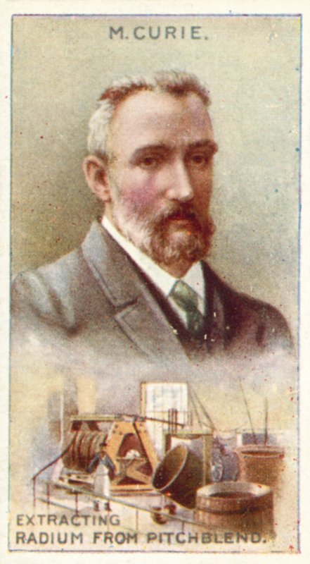 Monsieur Curie, estraendo il radio dalla pechblenda da English School