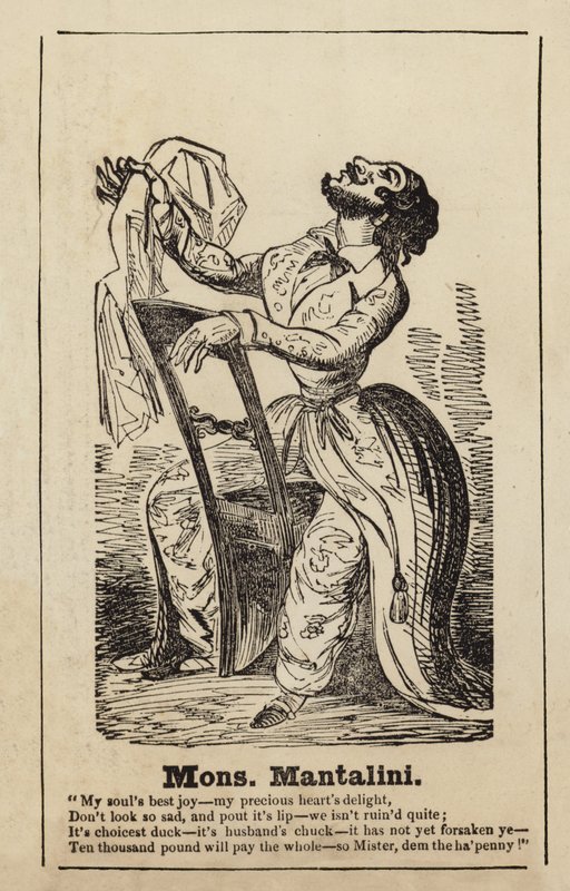 Monsieur Mantalini da Nicholas Nickleby da English School