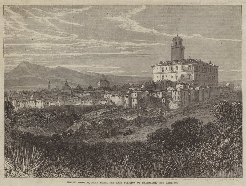 Monte Rotondo, vicino a Roma, l