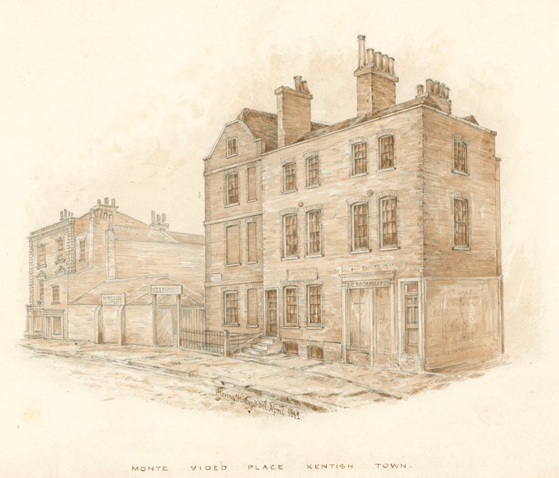 Monte Video Place, Kentish Town, Londra da English School