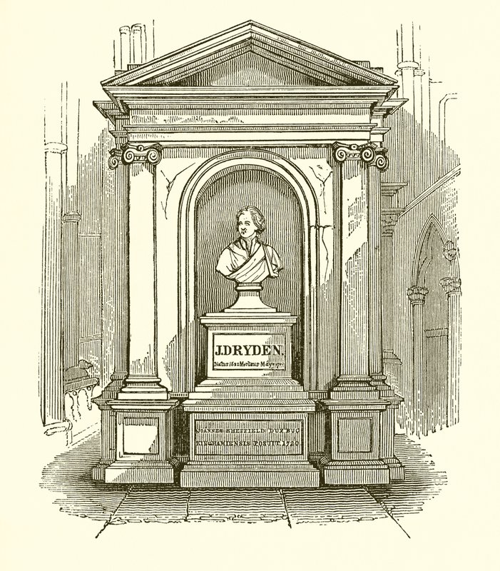 Monumento di Dryden nell