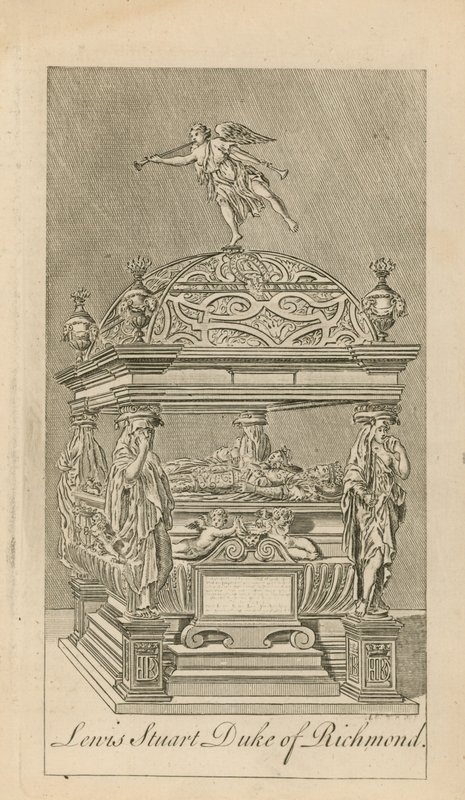 Monumento a Lewis Stuart, Duca di Richmond da English School