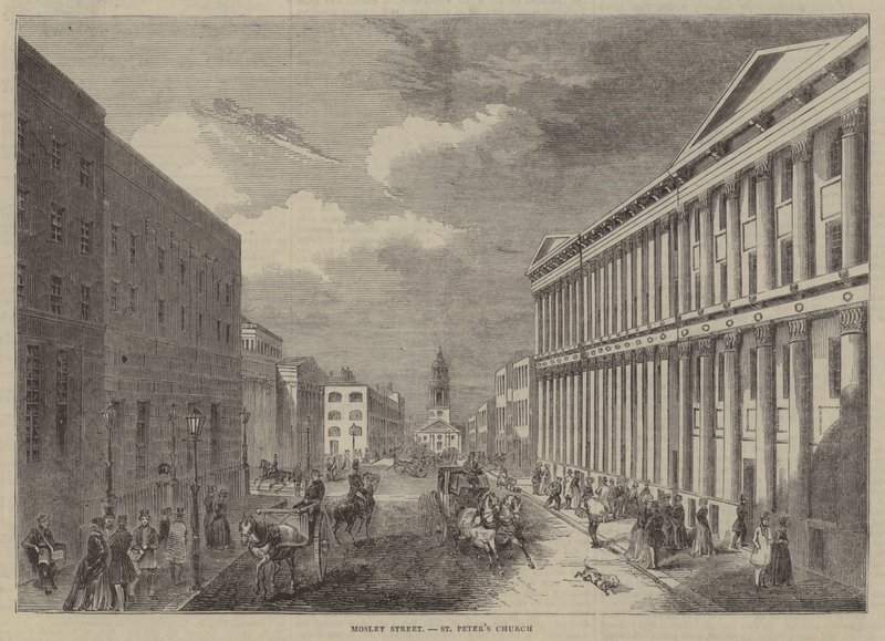 Mosley Street, Chiesa di San Pietro da English School