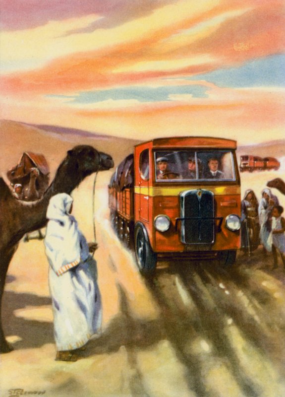 Attraversando il deserto in auto da English School