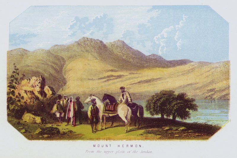 Monte Hermon, dall