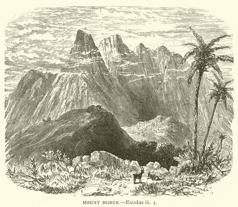 Monte Horeb, Esodo, iii da English School
