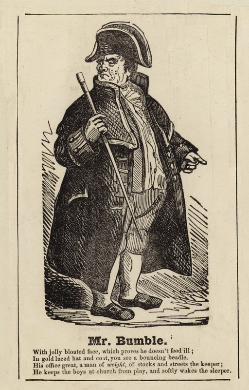 Mr Bumble da Oliver Twist da English School