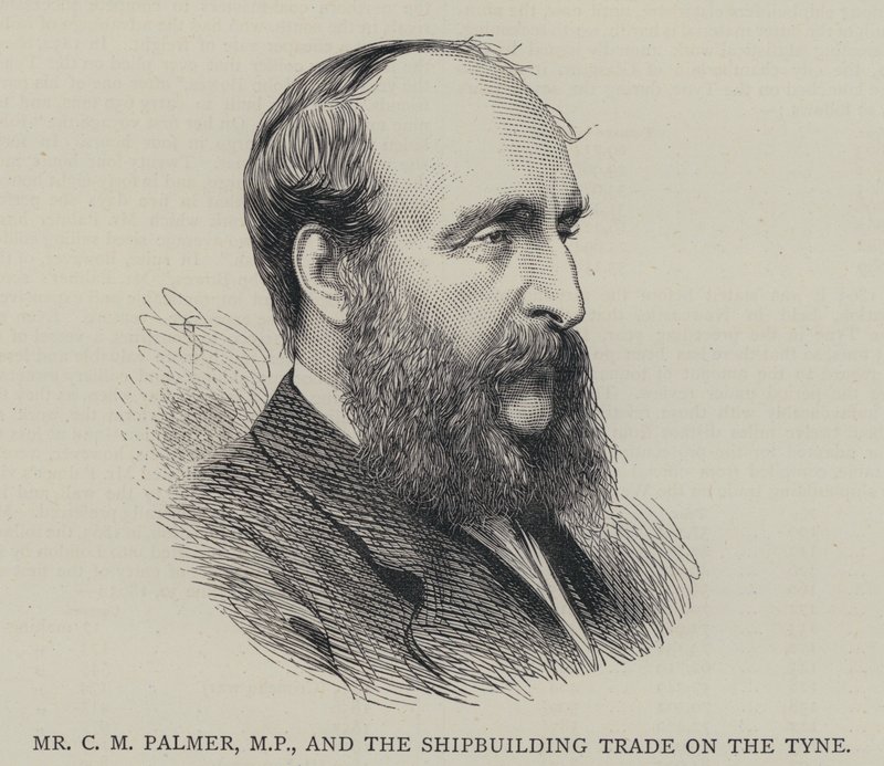 Mr C M Palmer, MP, e il commercio navale sul Tyne da English School