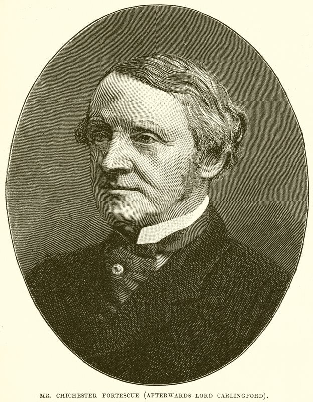 Mr. Chichester Fortescue (poi Lord Carlingford) da English School