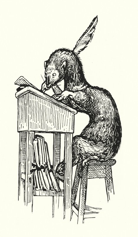 Il signor Ferret al lavoro da English School